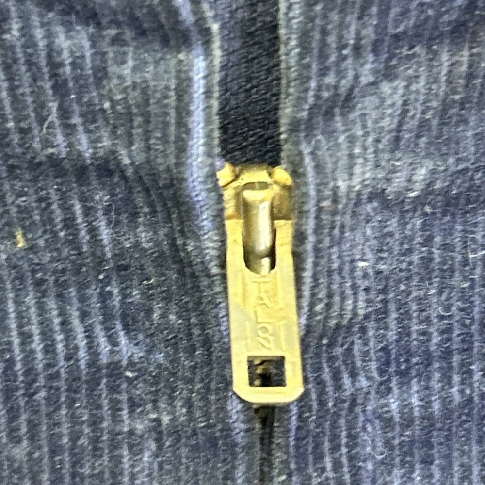 True VTG 60s 70s FFA Jacket Mens M (40) Kansas Powhattan Corduroy Talon Zip USA
